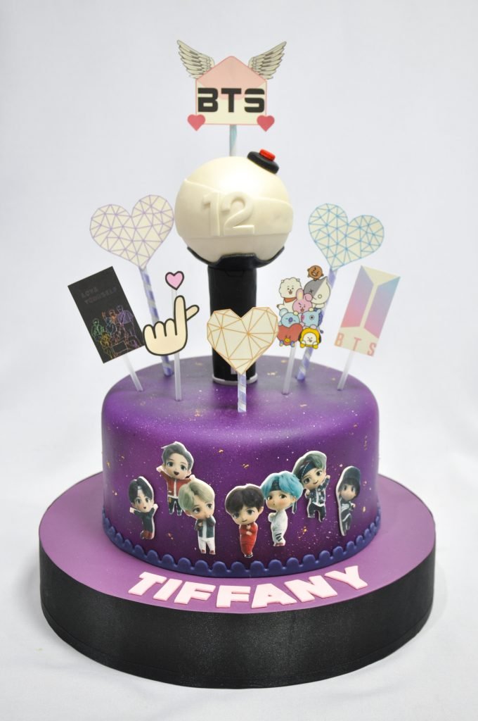 Bts cake design